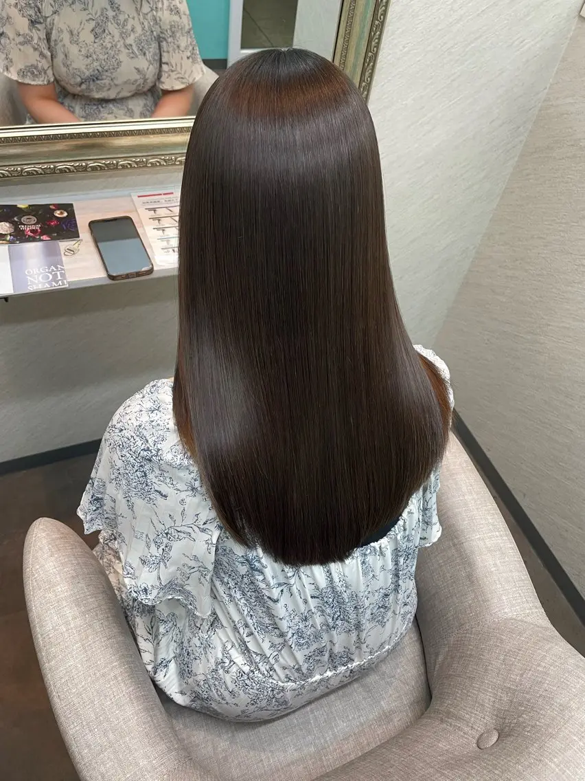 ロング トリートメント ヘッドスパ 髪質改善/縮毛矯正 アンナ🍊のヘアスタイル