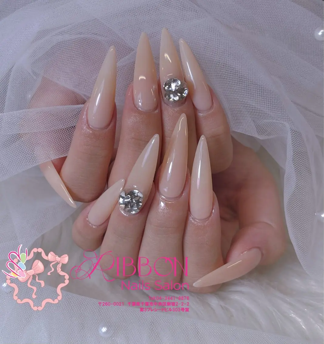 ネイル フットネイル フレンチネイル ジェルネイル マグネットネイル 持ち込み ハンドネイル Ribbonnail salonのネイルデザイン