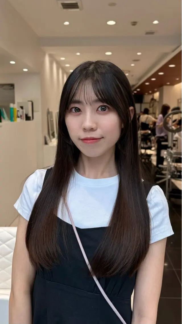 ロング 似合わせカット トリートメント BiBi 武田 あやのヘアスタイル