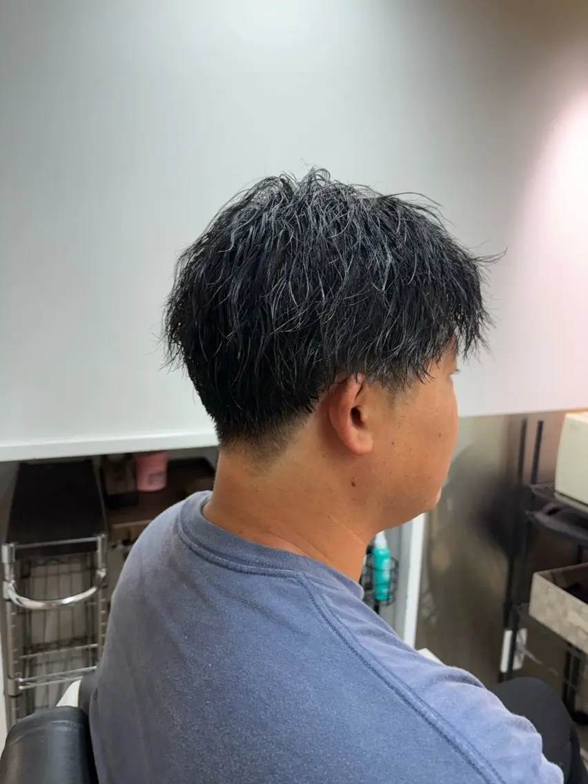 ミディアム パーマ メンズ FRISEUR/高瀬 晴乃祐のヘアスタイル