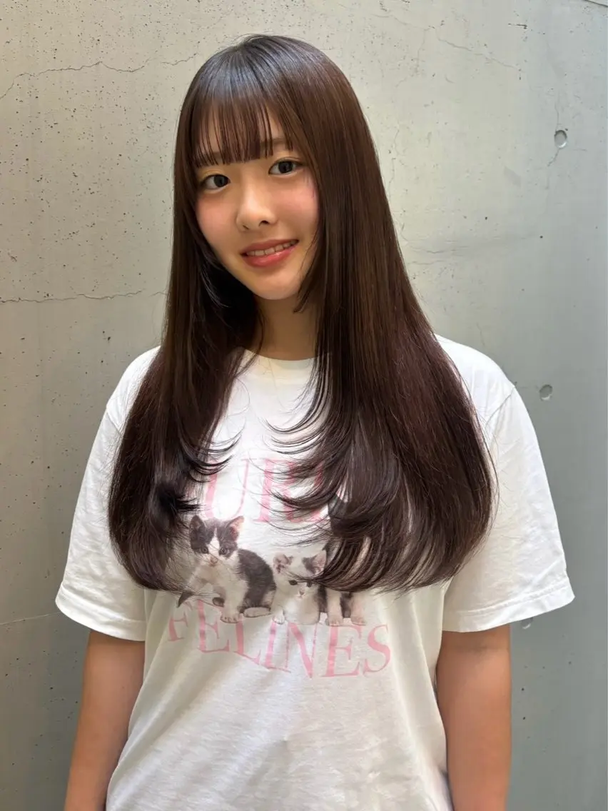 ロング カット ⭐︎似合わせカラー /レイヤー✩momoのヘアスタイル