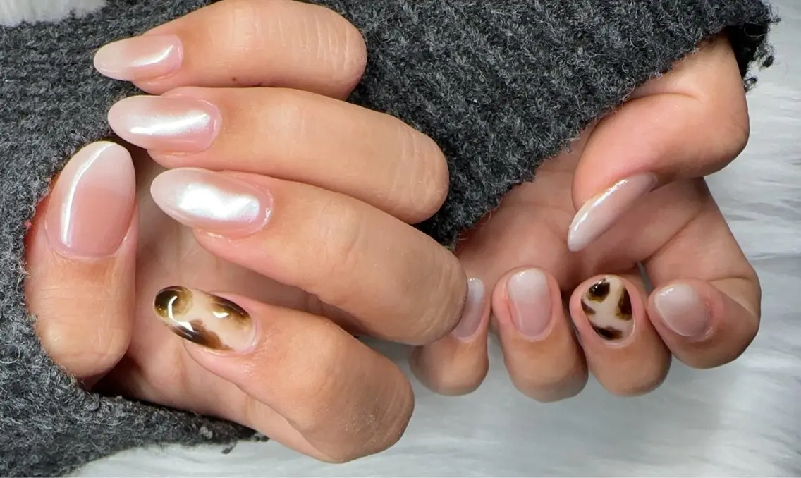 ネイル グラデーション ニュアンスネイル ハンドネイル nail salon OnRのネイルデザイン