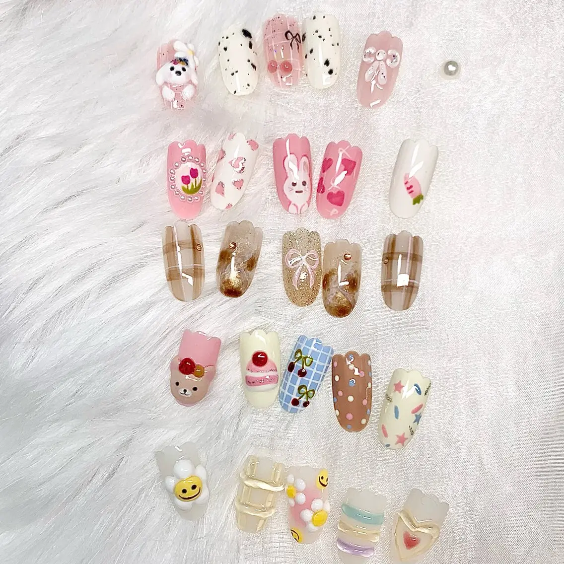 ネイル 韓国ネイル xinh nailsのネイルデザイン