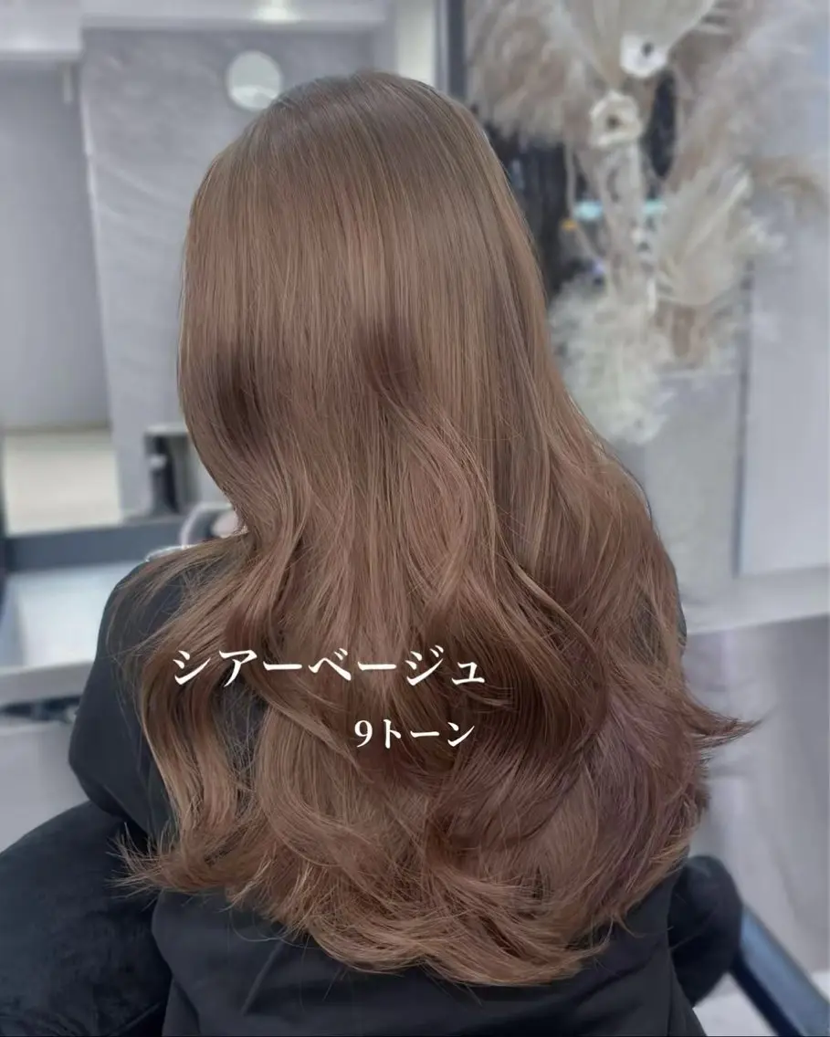 ロング カラー ヘアカラー Ardore 韓国風カラー大阪のヘアスタイル