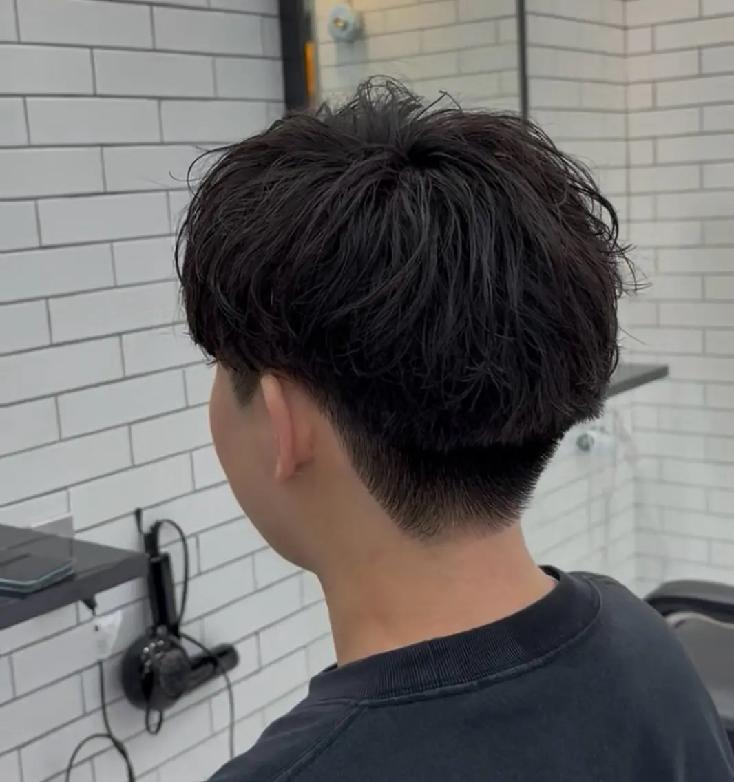 パーマ メンズ カット パーマ 🔥メンズ特化🔥 坂下遥翔のヘアスタイル