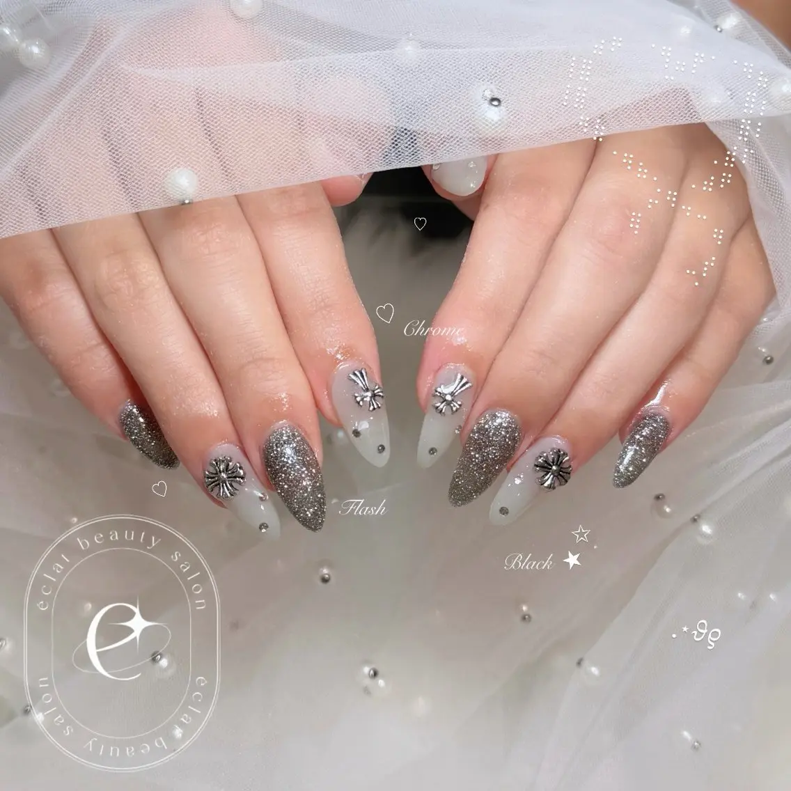 ネイル ハンドネイル eclat Kaedeのネイルデザイン