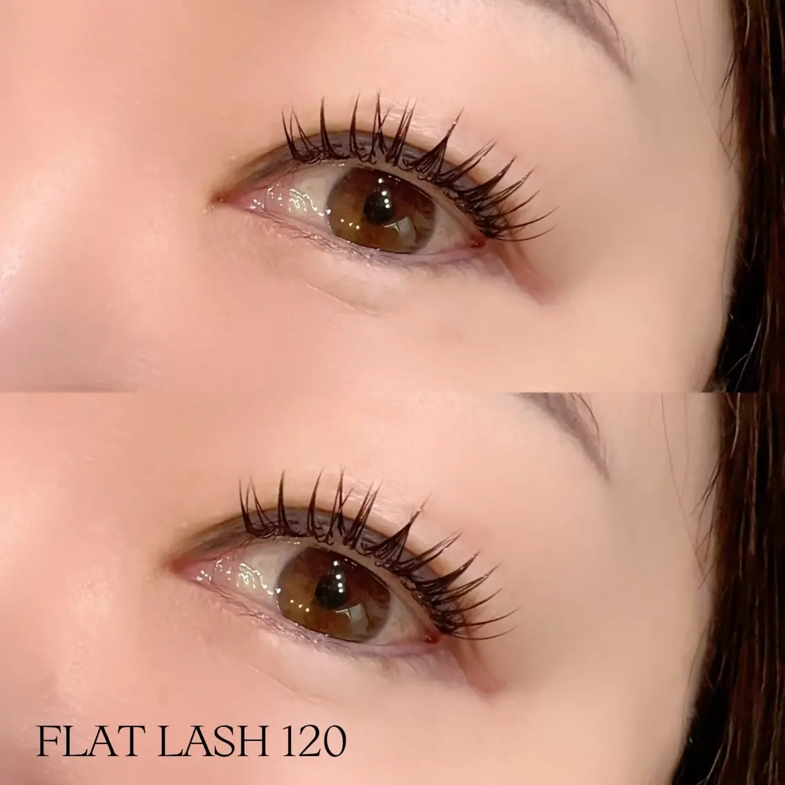 マツエク・マツパ フラットラッシュ mk eyelashのマツエク・マツパデザイン
