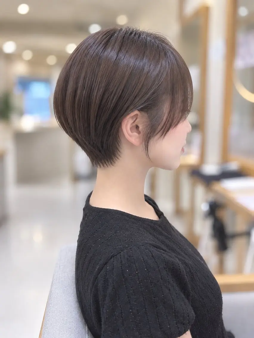 ショート spinhair荻野 莉帆のヘアスタイル