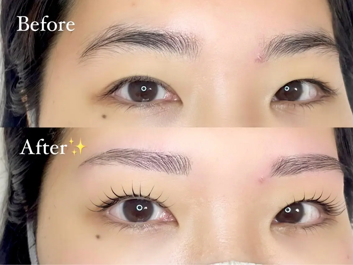 アイブロウ Po eyelash ･:* 下北沢のマツエク・マツパデザイン