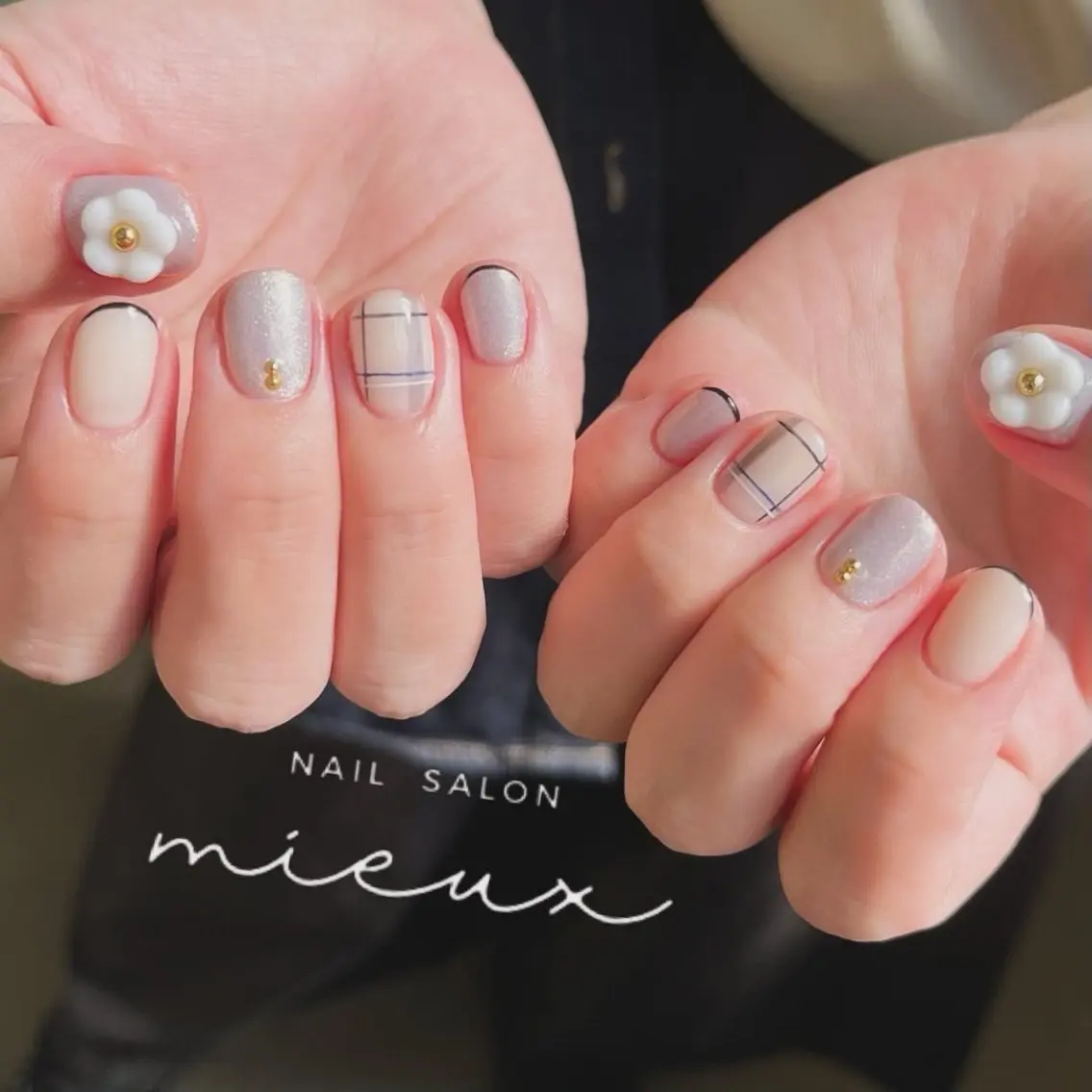 ネイル ハンドネイル nailsalon mieuxのネイルデザイン