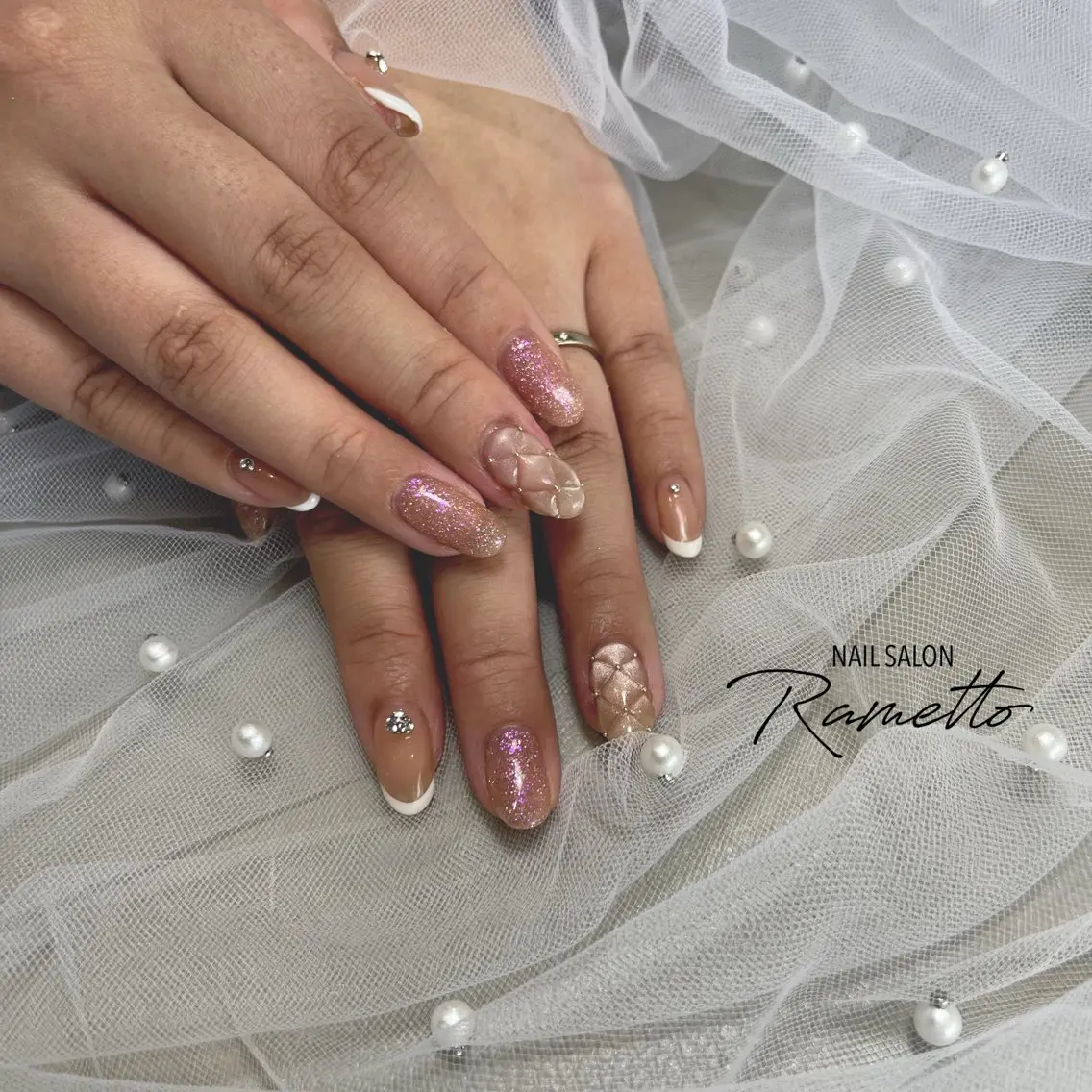ネイル ハンドネイル NAILSALON Ramettoのネイルデザイン