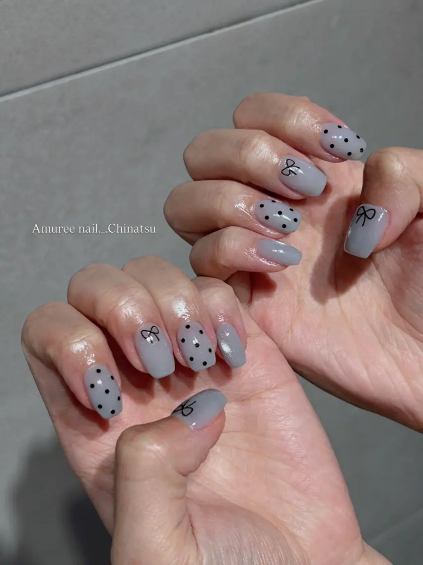 ネイル ハンドネイル Amuree._. Chinatsuのネイルデザイン