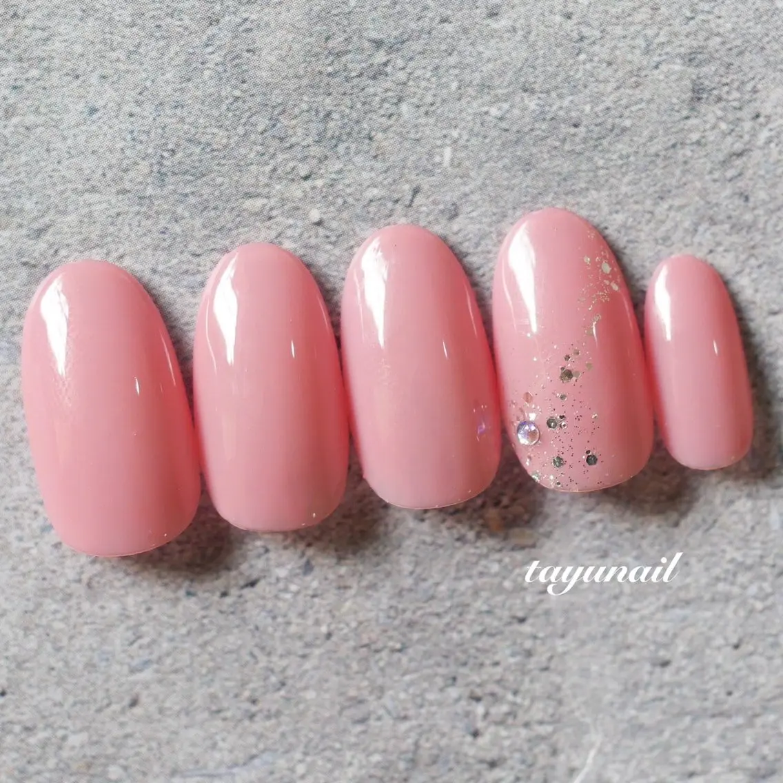 ネイル アートネイル ジェルネイル パラジェル シンプルネイル ハンドネイル ネイルサロン 【たゆnail】のネイルデザイン