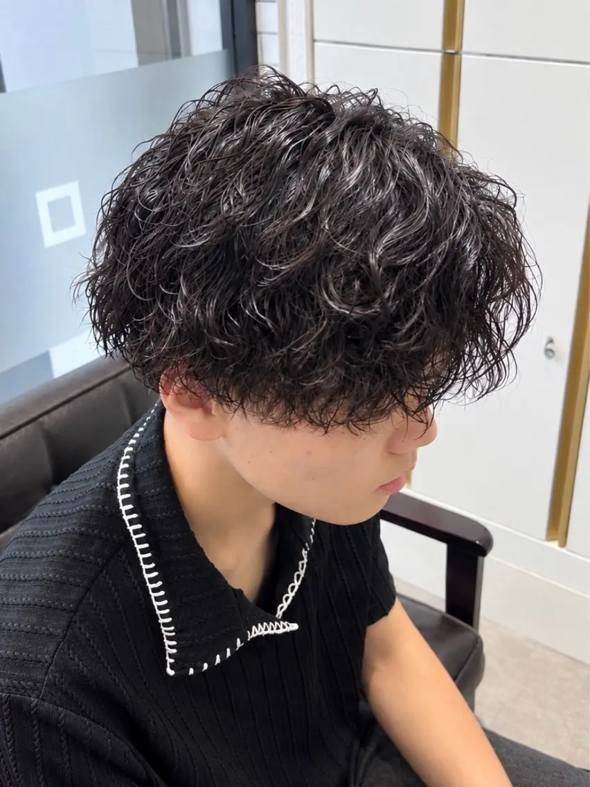 🌀メンズツイストスパイラルパーマの写真
