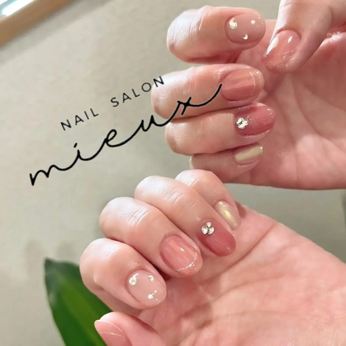 ネイル ハンドネイル nailsalon mieuxのネイルデザイン