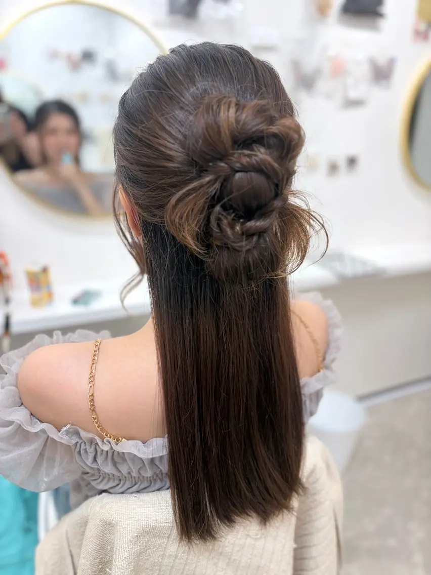ヘアアレンジ hairset salon m.のヘアスタイル
