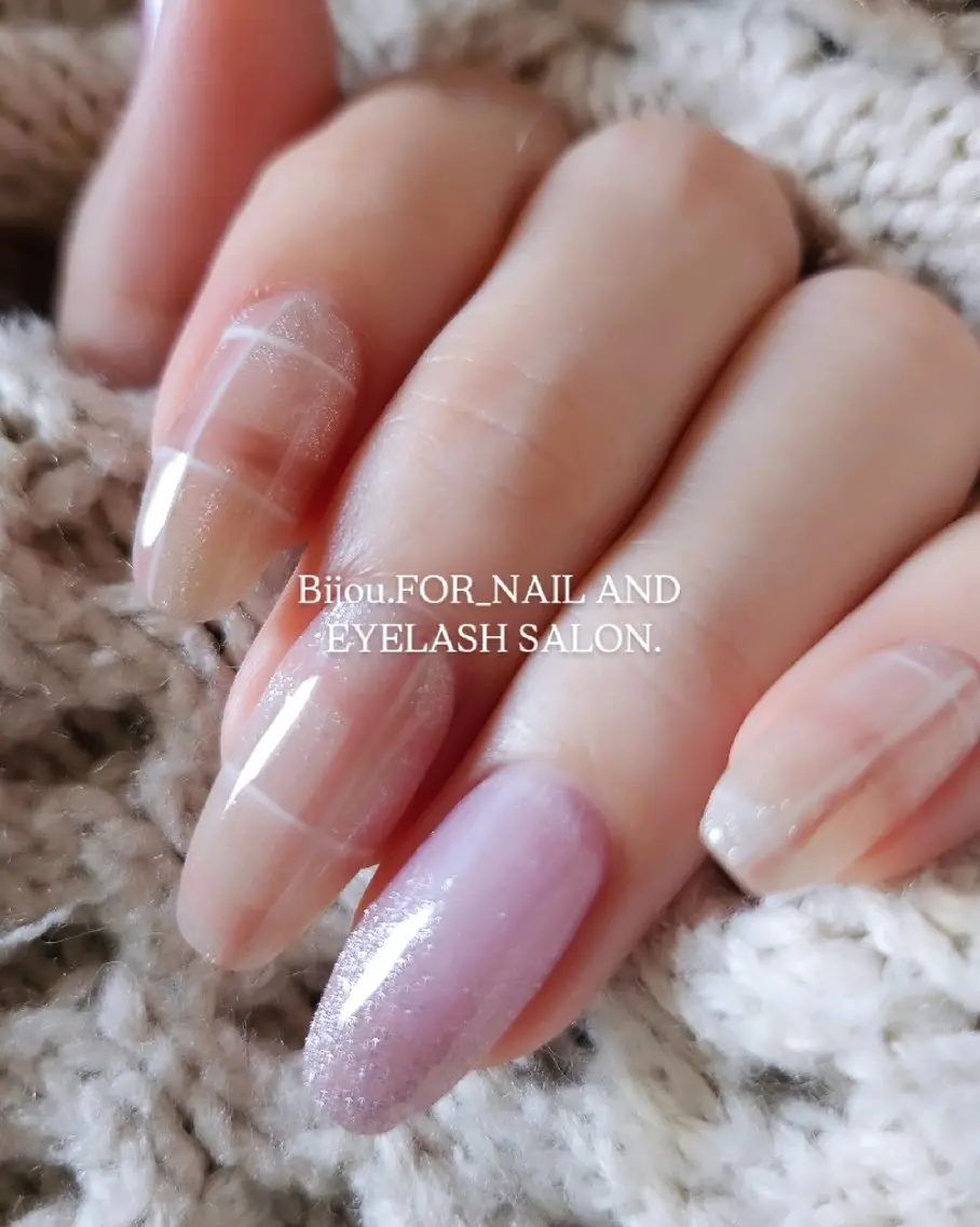 ネイル フラッシュネイル フラッシュマグ グラデーション キラキラネイル マグネットネイル ハンドネイル フットネイル Bijou. 【junjun.】のネイルデザイン