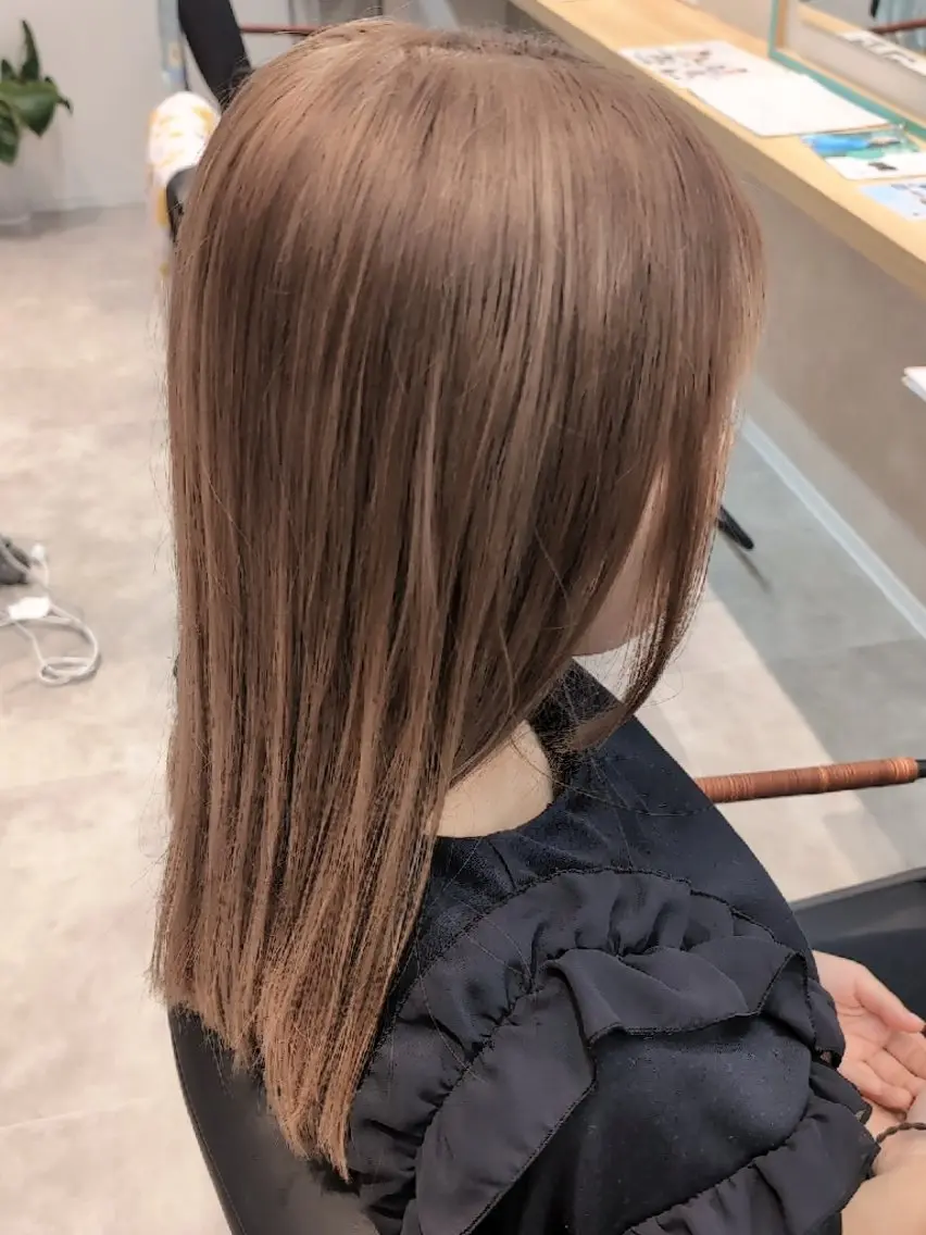 ロング カラー カット ヘアカラー 田端みおと🐱 SoZoBridgeのヘアスタイル