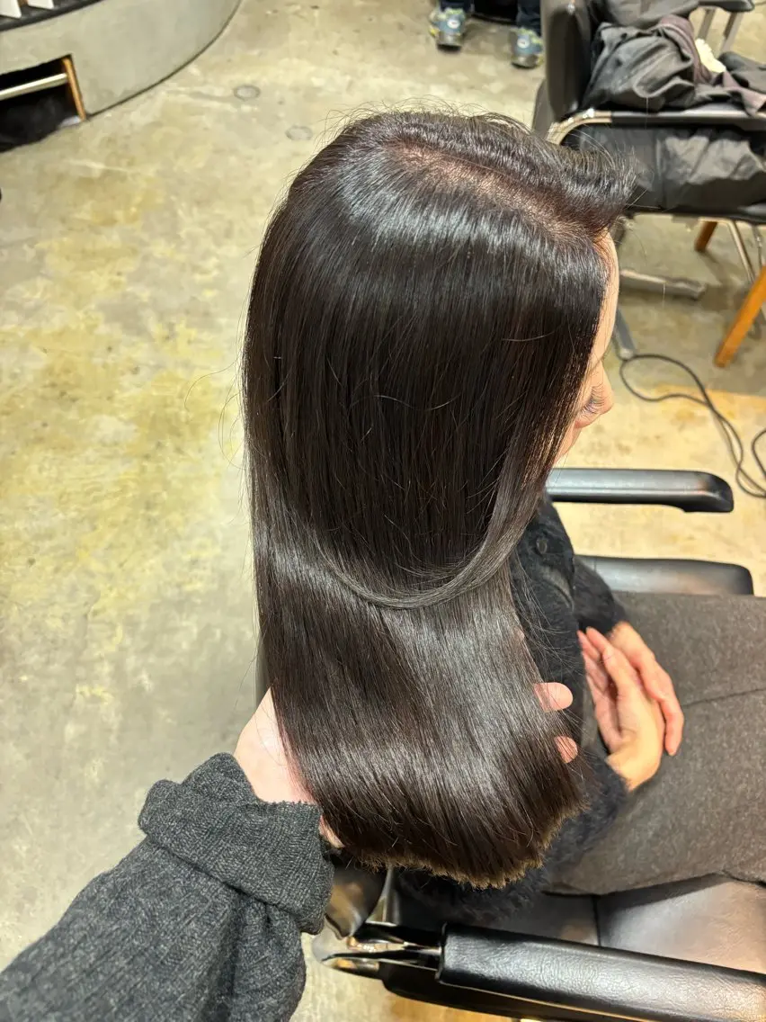カラー ヘアカラー トリートメント ヘッドスパ 🎀透明感カラー🎀 Yurinoのヘアスタイル