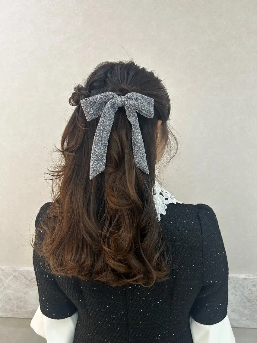 ロング ヘアセット ヘアセット／眉毛カッ ト/Nana〻のヘアスタイル