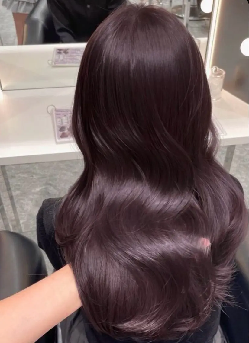 ロング カラー yu rinaのヘアスタイル