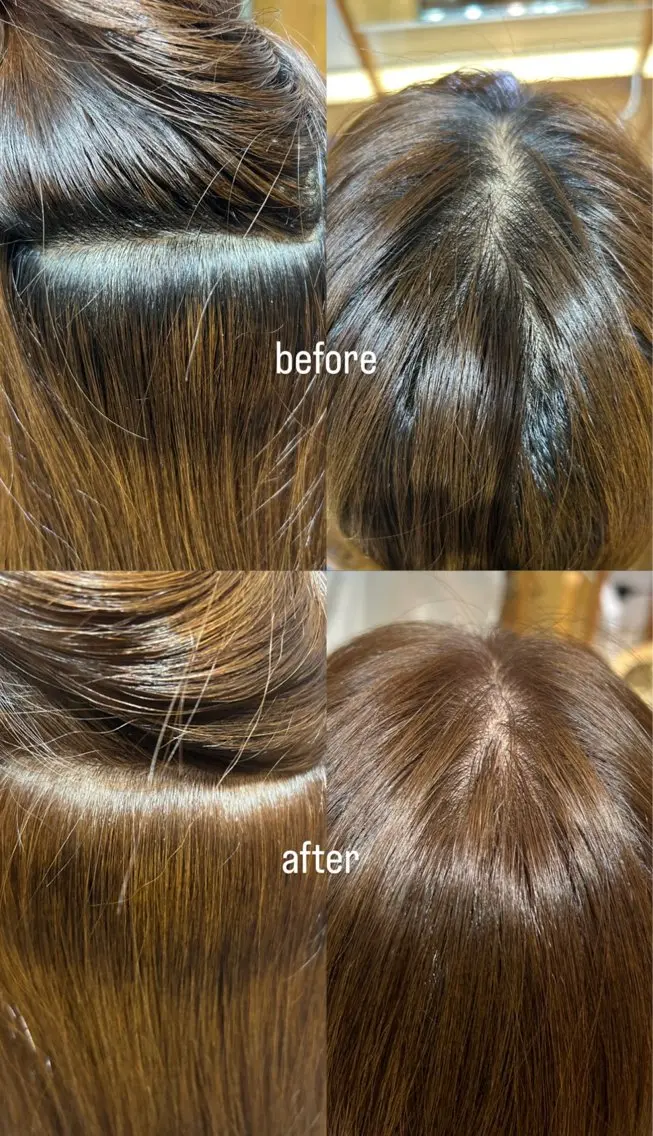 カラー 新野 善道のヘアスタイル
