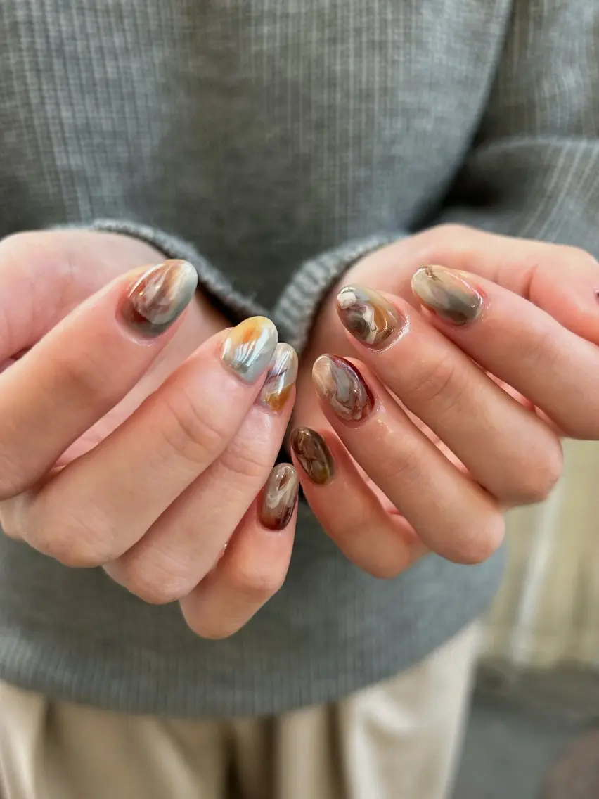 ネイル ハンドネイル Kyu_西荻窪 Nail Conqのネイルデザイン