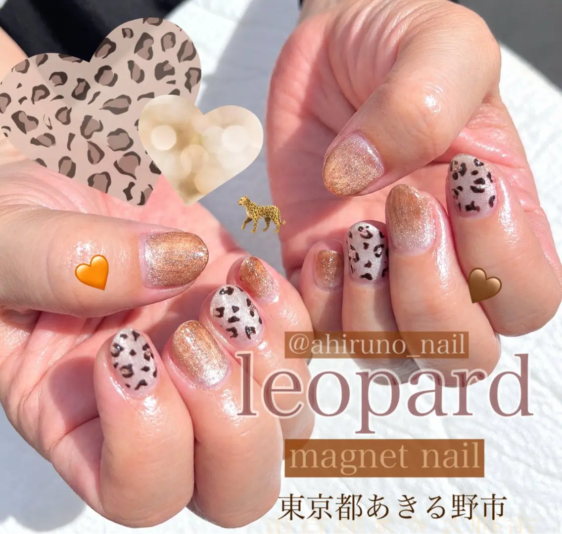 ネイル マグネットネイル ハンドネイル 東京あきる野市ネイル ✿ ｙｕiのネイルデザイン