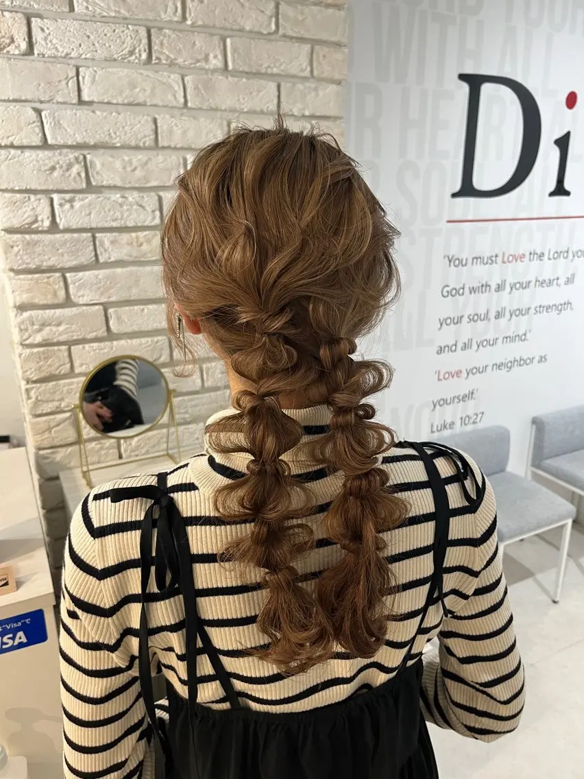 ロング SAKURA/ ヘア セットモデル募集のヘアスタイル