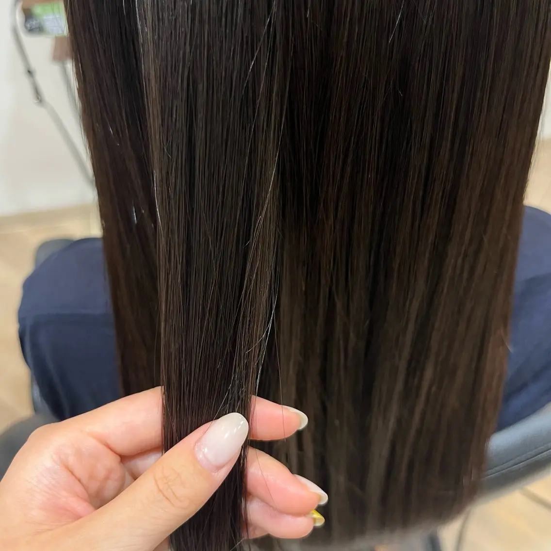 ロング パーマ ストレートパーマ Harada Naoのヘアスタイル