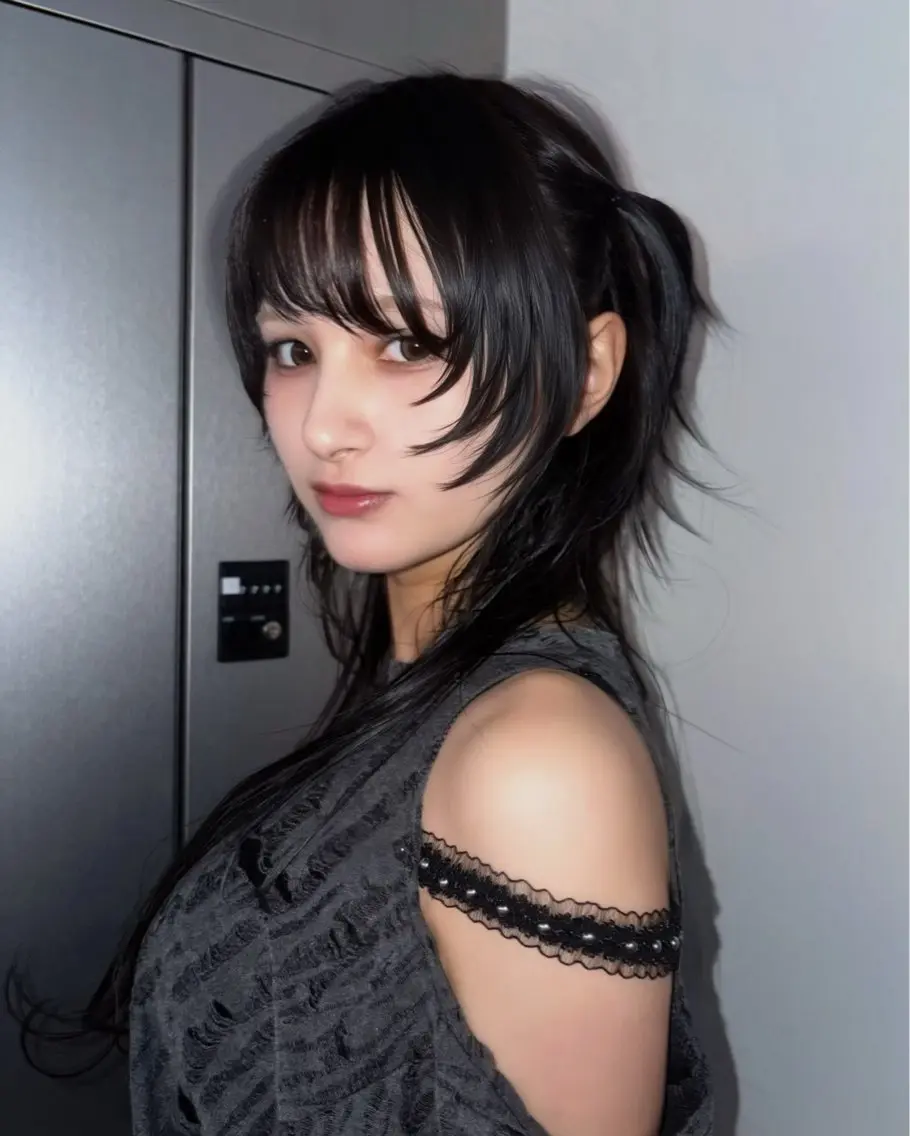 セミロング カット ヘアカラー 桐生 モデル様募集中のヘアスタイル