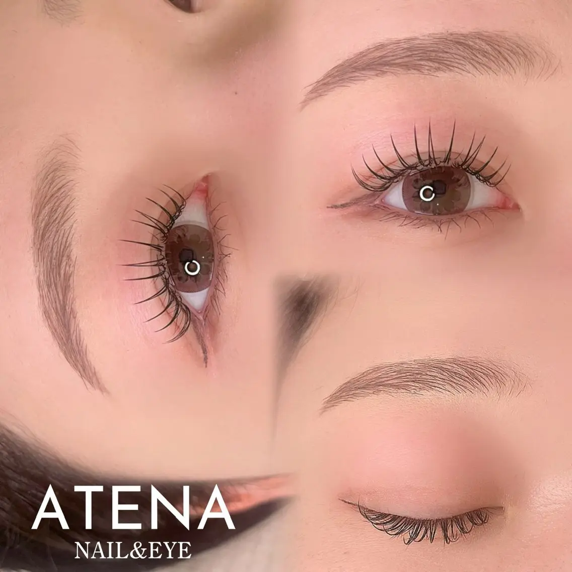 マツエク・マツパ ATENA MINAMIのマツエク・マツパデザイン