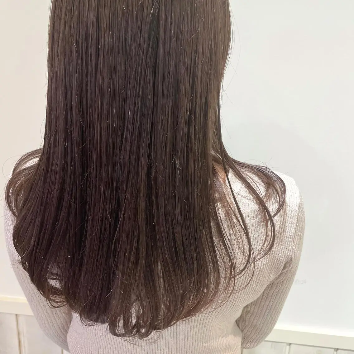 ロング カラー スナコザワ レナのヘアスタイル
