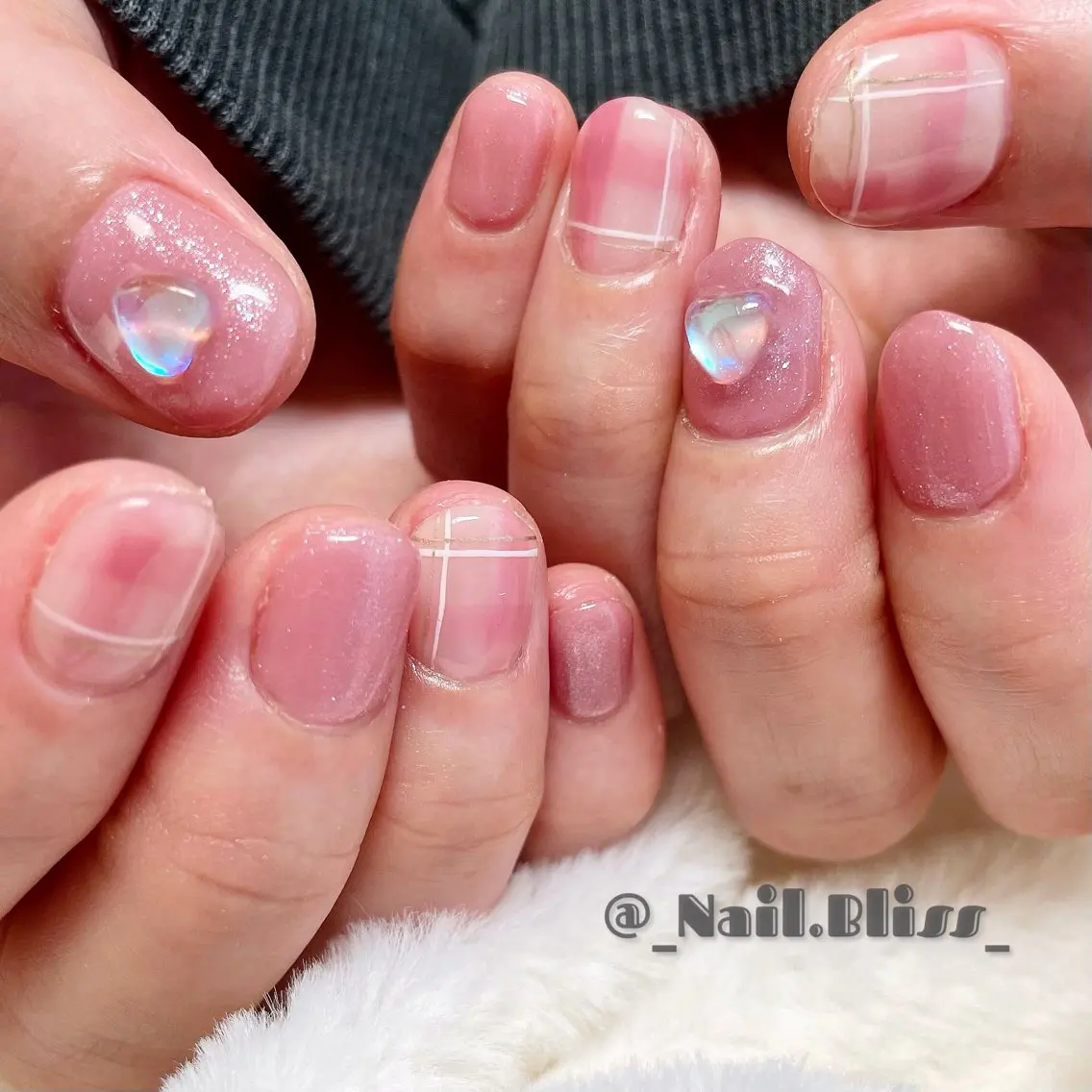 ネイル シンプルネイル ハンドネイル NAIL BLISSのネイルデザイン