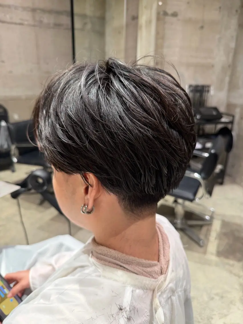 パーマ メンズ カット パーマ トリートメント メンズカットパーマ/ 萌萌のヘアスタイル