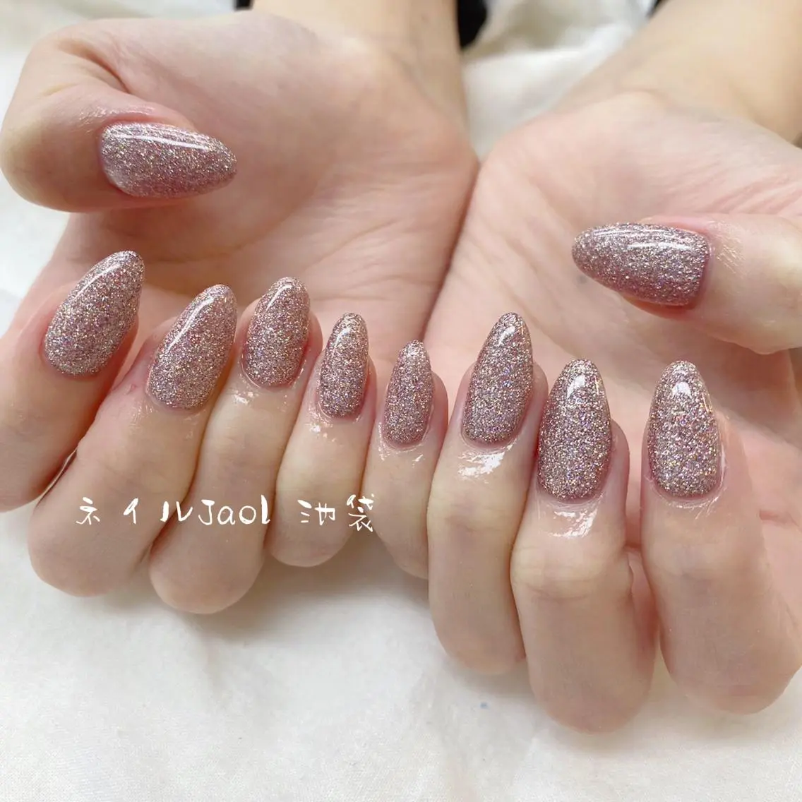 セミロング ネイルJaol 池袋のネイルデザイン
