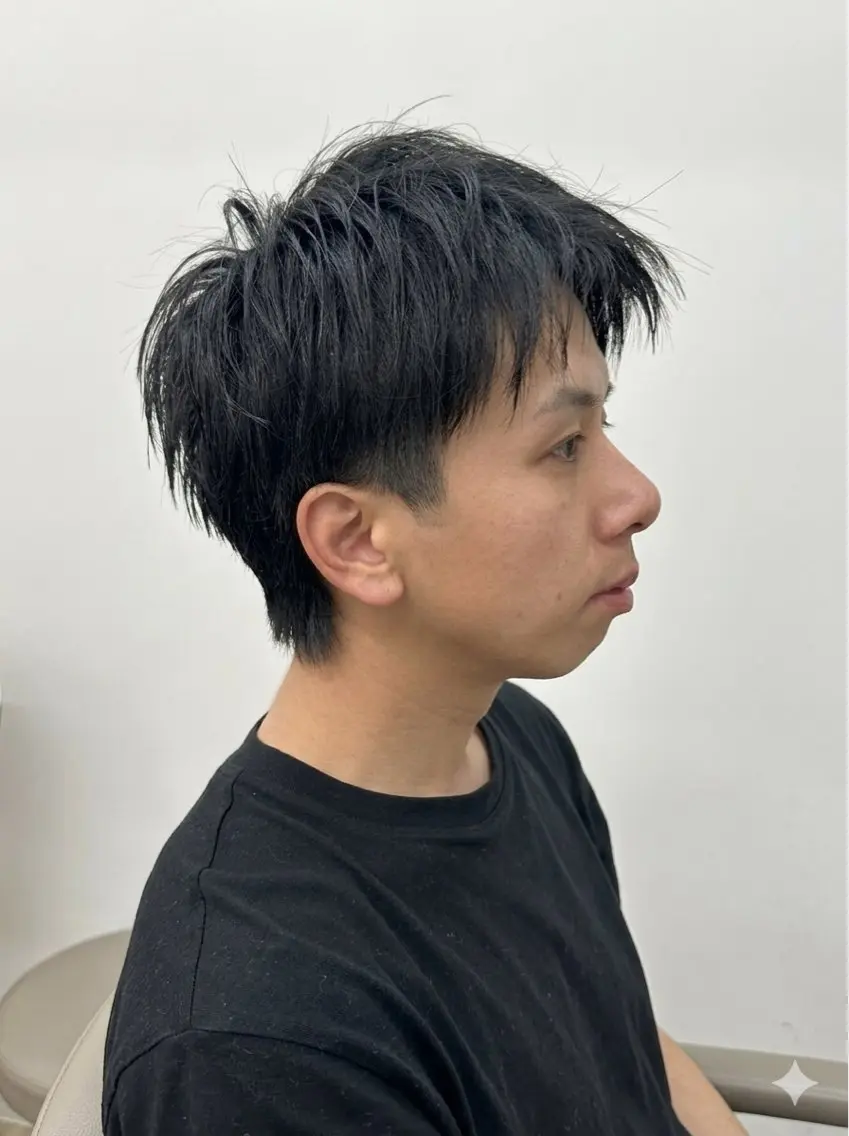 メンズ カット メンズ特化ツイスパ 朝ラクセット 颯のヘアスタイル