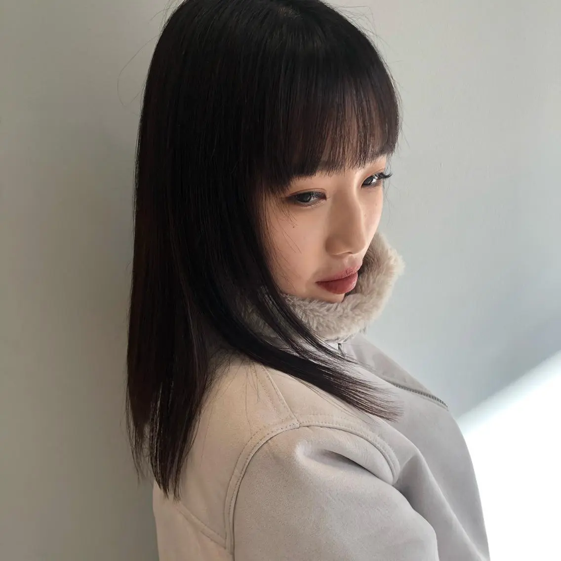 《新規》カット+前髪ストレートの写真