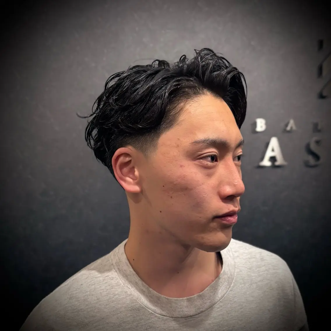 ショート パーマ メンズ BARBER CLASSICSのヘアスタイル