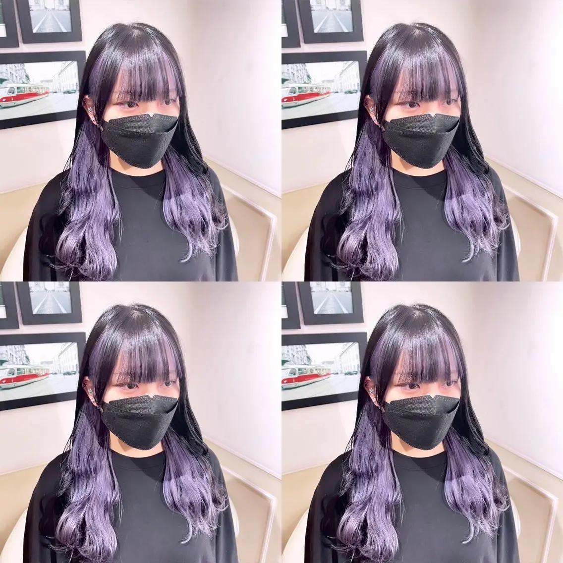 ロング カラー ラベンダーカラー 🌟トップデザイナー 高橋🌟のヘアスタイル