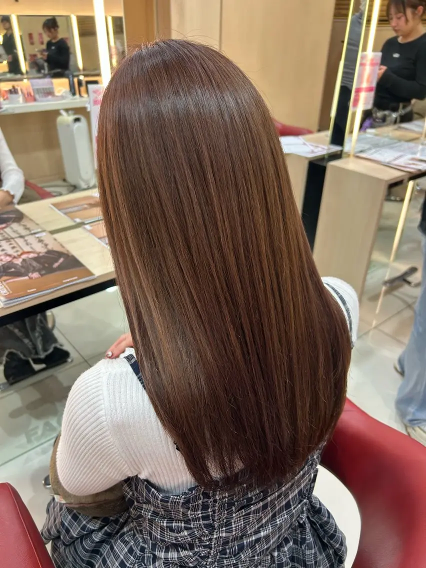 カット＋アディクシーカラー＋トリートメントの写真
