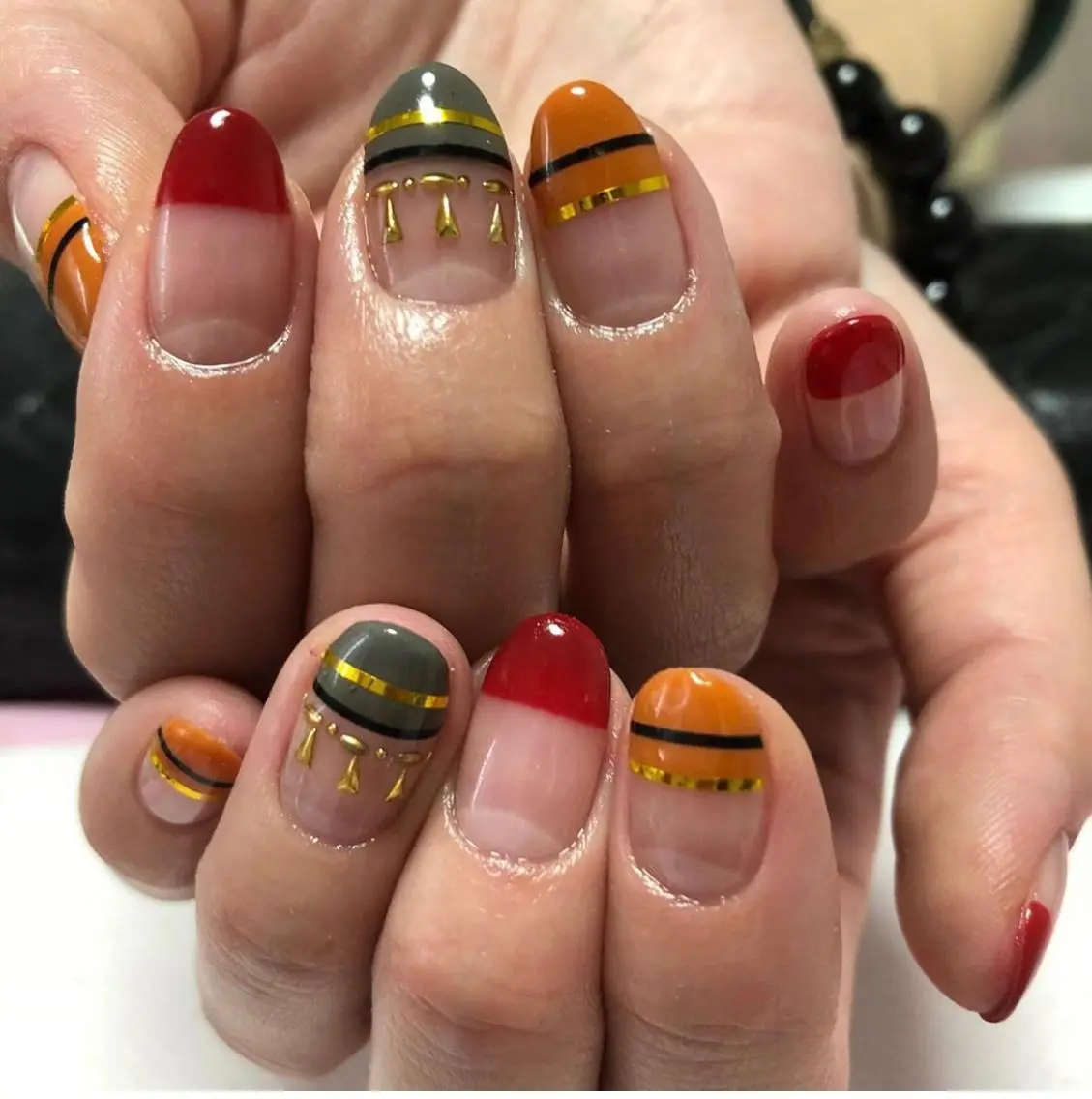 ネイル オフィスネイル Nailsalon Ｒ《喜多見3分》のネイルデザイン