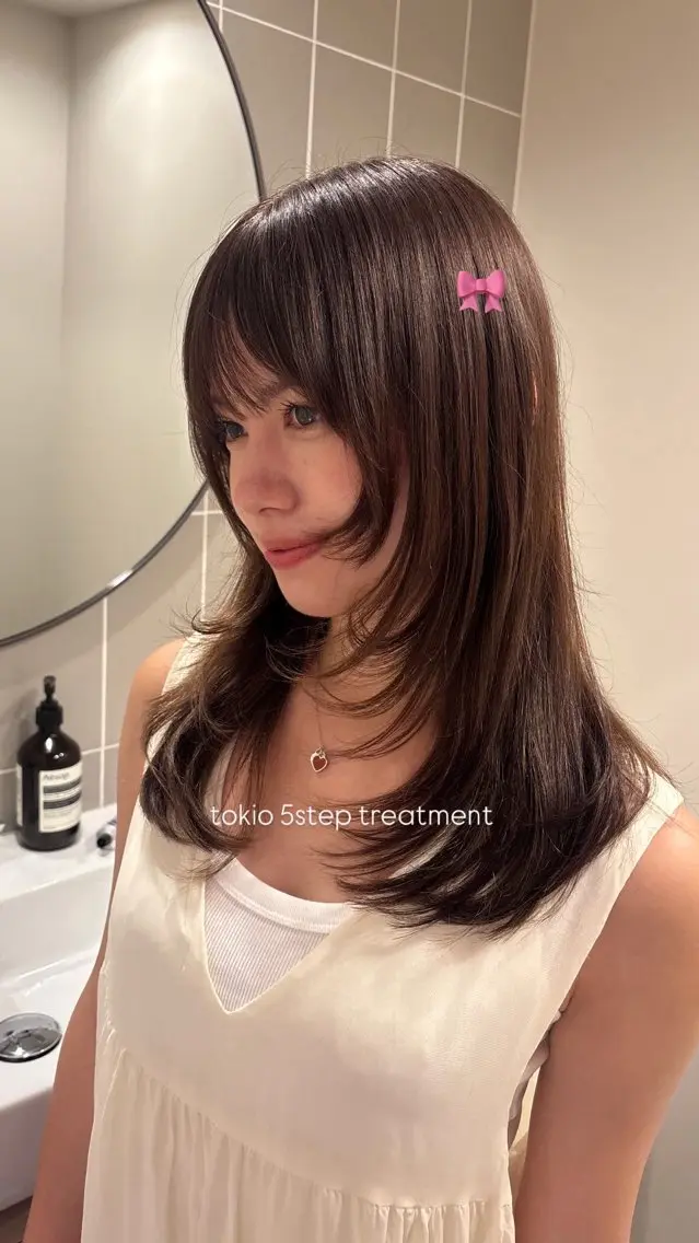 山本 あのんのヘアスタイル