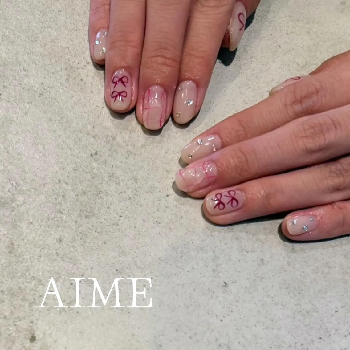 ネイル ハンドネイル AIME （momo）のネイルデザイン