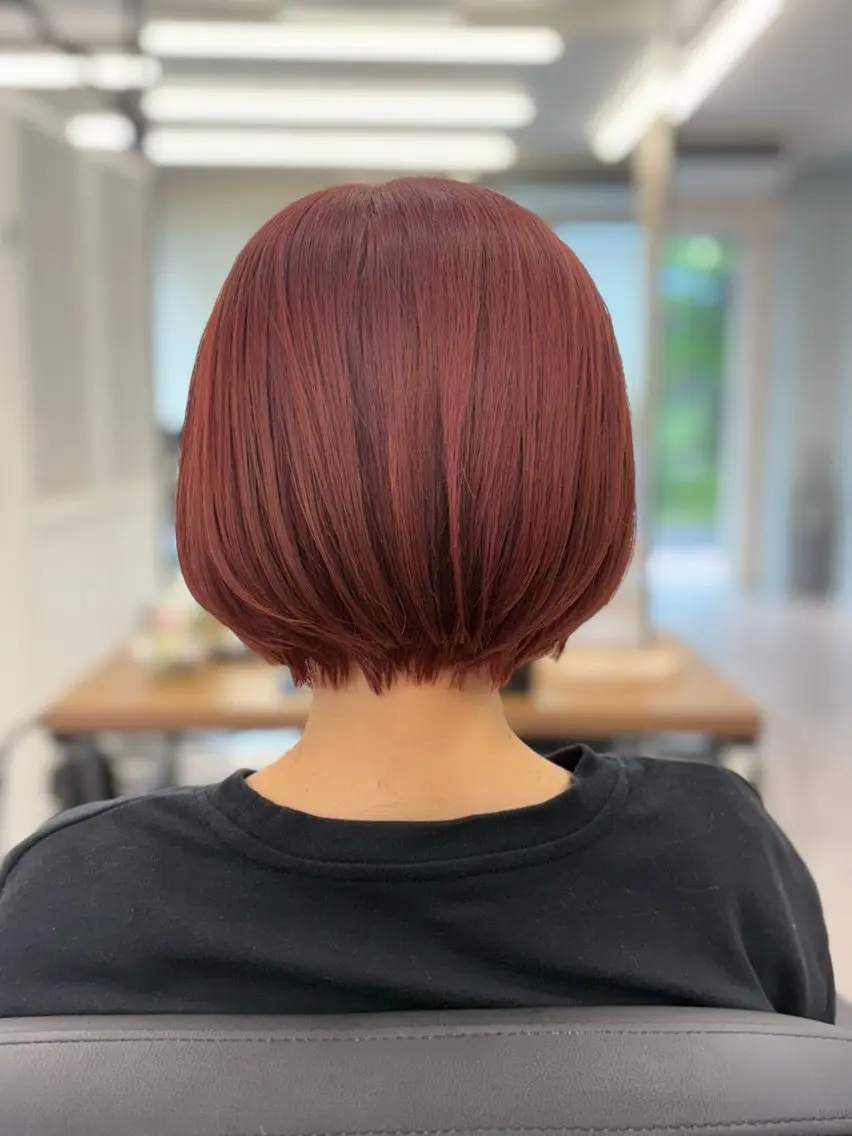 ショート ショートボブ ボブ ショートヘア 星 希愛のヘアスタイル