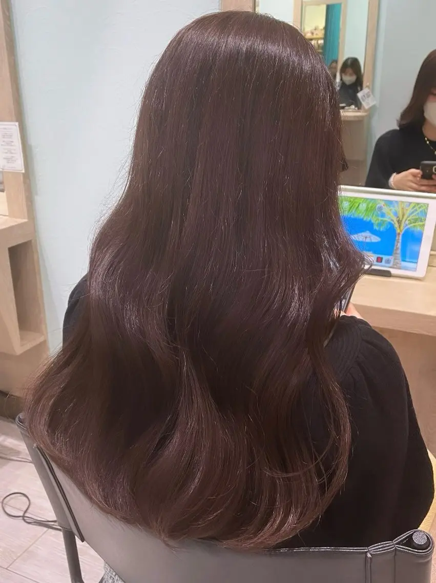 ロング カラー 仙台/艶髪/暗髪/ MIZUHOのヘアスタイル