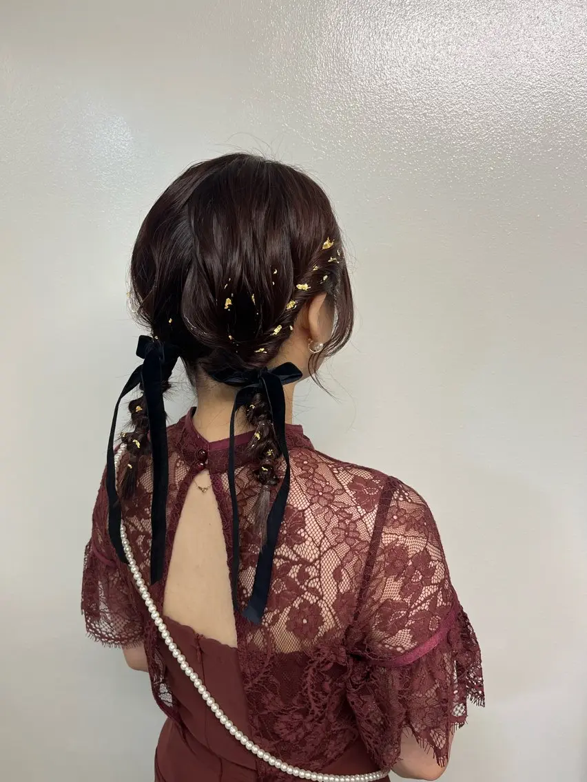 ミディアム ヘアアレンジ 🦋Oasis RINA 🦋のヘアスタイル