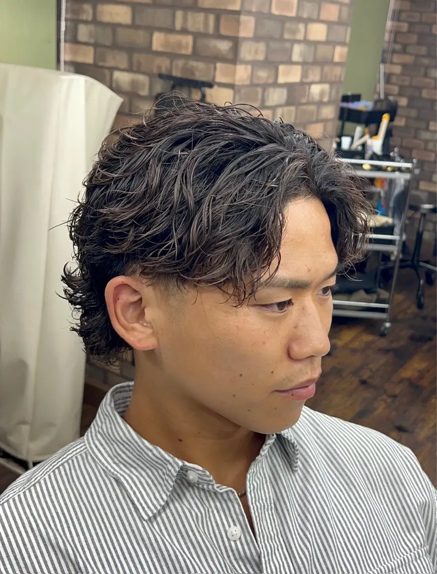 メンズ 井高 洸のヘアスタイル