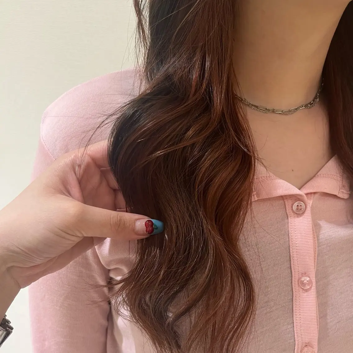 ロング カラー ヘアカラー 荒木 二実のヘアスタイル