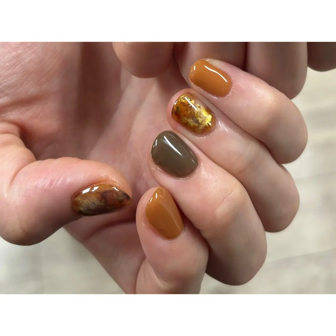 ネイル ジェルネイル ニュアンスネイル パラジェル 銀座ニュアンスネイル Ichikawaのネイルデザイン